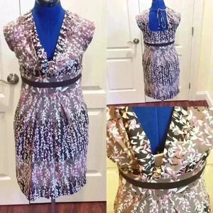 BCBG Maxazaria Draped Front Dress